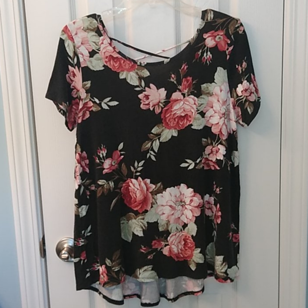 Women's Crescent Knit Top, Size M